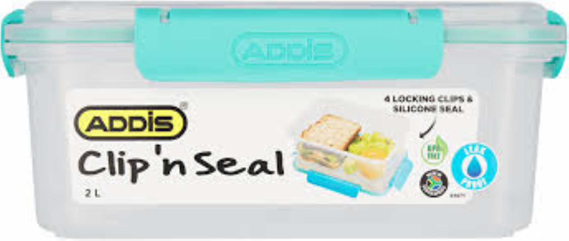ADDIS CLIP N SEAL 2L RECT COMPA 91870